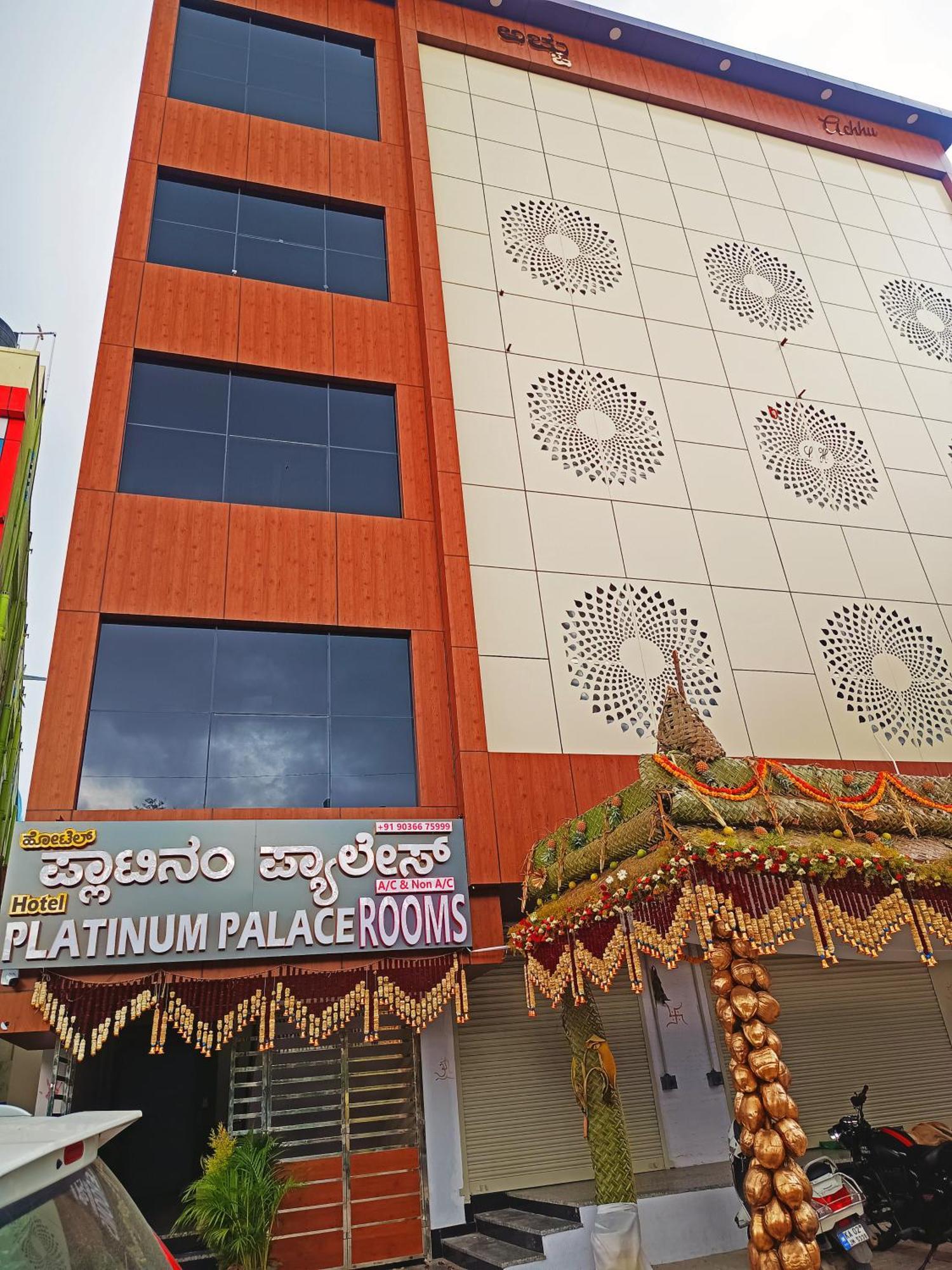 Hotel Achhu Palace Bangalore Eksteriør bilde